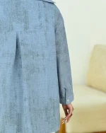 شومیز گازوییلی پایین هلال دار کدh338-1