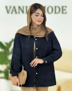 شومیز گازوییلی پایین هلال دار کدh338-6