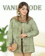 شومیز گازوییلی پایین هلال دار کدh338-7