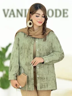 شومیز گازوییلی پایین هلال دار کدh338