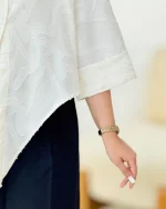 شومیز گره ای آستین سرخود کدh266
