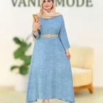 ماکسی گازوییلی پشت زیپ دار کدH310
