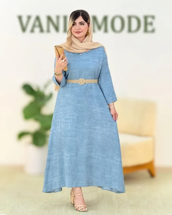ماکسی گازوییلی پشت زیپ دار کدH310