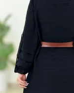 پیراهن آستین پاگون دار کدH308
