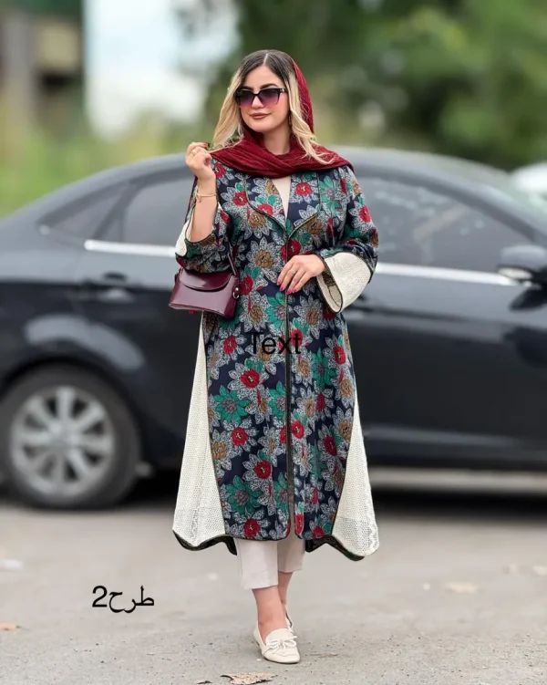 پیراهن باتیک هندی نواردوزی کدH311