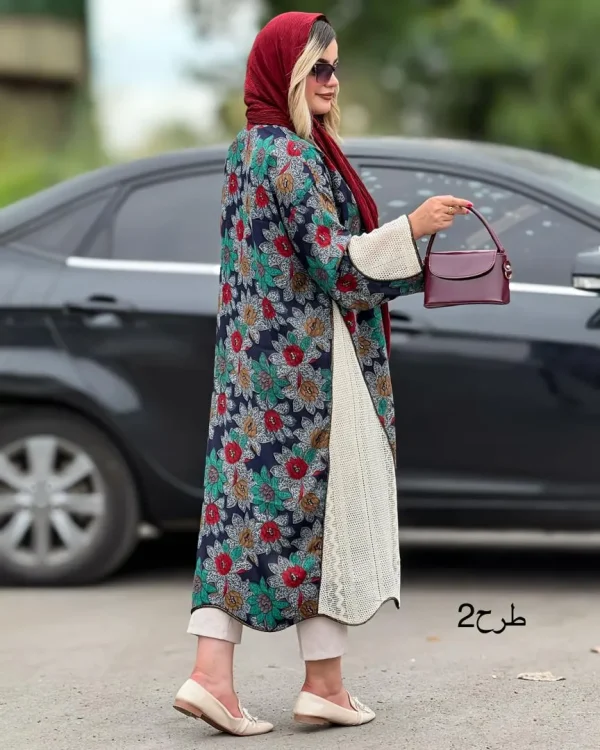 پیراهن باتیک هندی نواردوزی کدH311