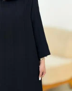 پیراهن بلند پشت زیپ دار کدH309-1