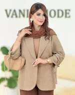 کت جلو باز هلال دار کدh168 1