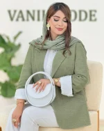 کت جلو باز هلال دار کدh168 2