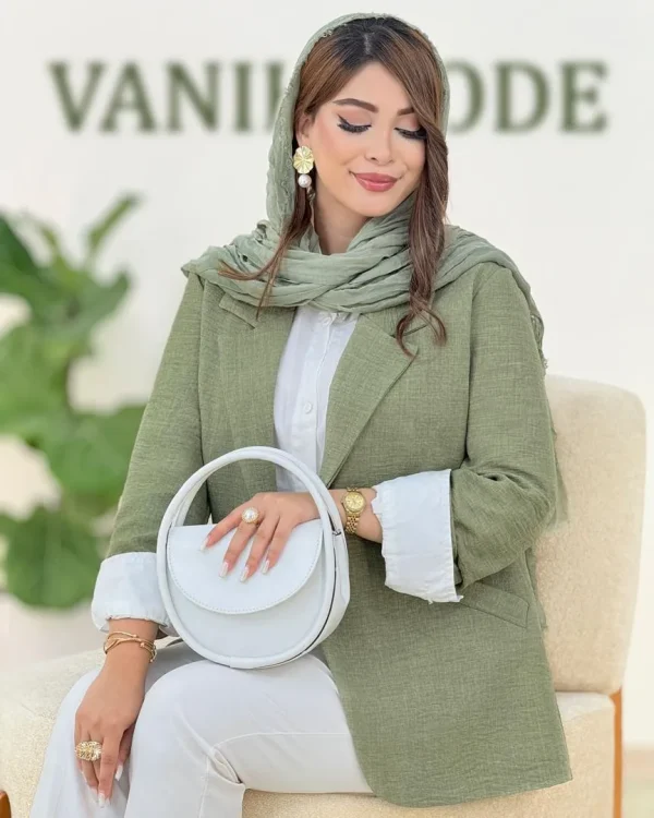 کت جلو باز هلال دار کدh168