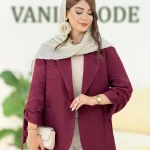 کت جلو باز هلال دار کدh168