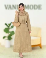 کت سارافون بنددار کدh336