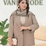 کت پرستیژ یقه بلیزر کدh343