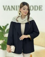 کت پرستیژ یقه بلیزر کدh343-7