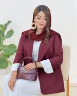 کت پرستیژ یقه بلیزر کدh343-8