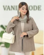 کت یقه هفت آستین پاکتی کدh2932