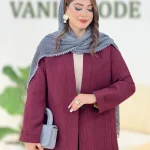 کت یقه هفت آستین پاکتی کدh293