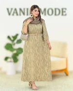 کفتان آستین مچ دار ماکسی کدh358 -2