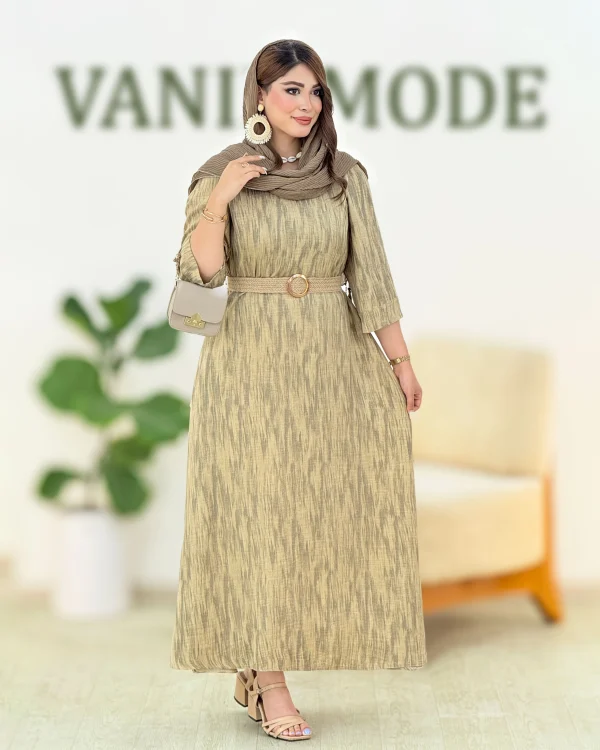 کفتان آستین مچ دار ماکسی کد h358