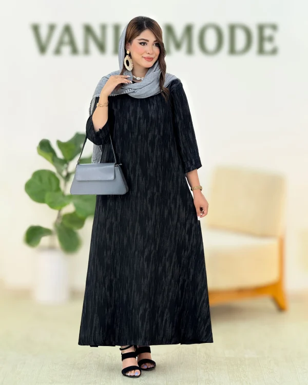 کفتان آستین مچ دار ماکسی کد h358