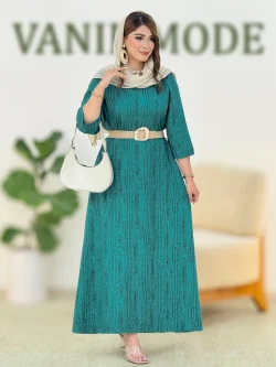 کفتان آستین مچ دار ماکسی کد h358