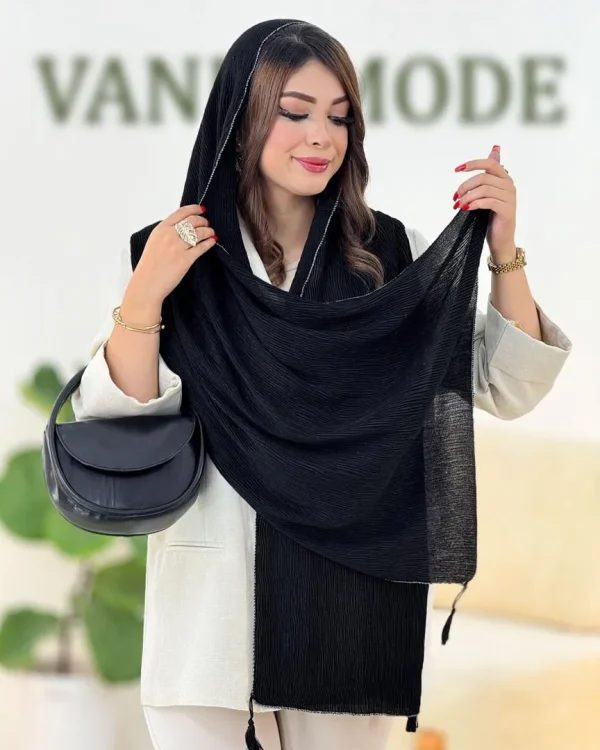 شال لبه ریش نخی