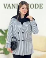 کت گندمی آستردوزی کد g319