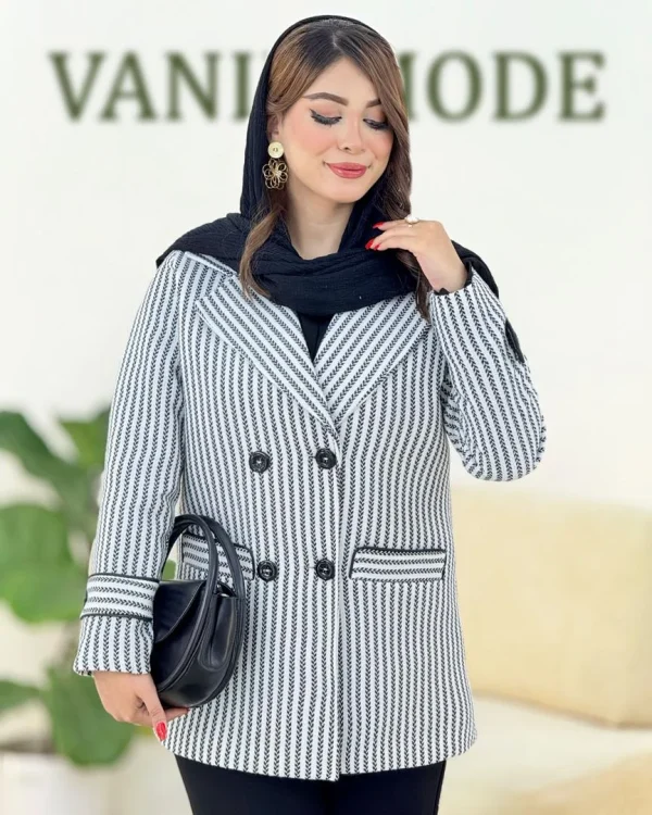 کت گندمی آستردوزی کد g319