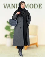 اورکت یقه انگلیسی دیپلمات به همراه کمربند کدh373-4