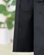 اورکت یقه انگلیسی دیپلمات به همراه کمربند کدh373-6