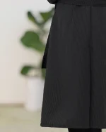 اورکت یقه انگلیسی دیپلمات به همراه کمربند کدh373-7