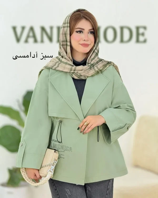 بارانی آستین پاگون دار تی سی کد H388