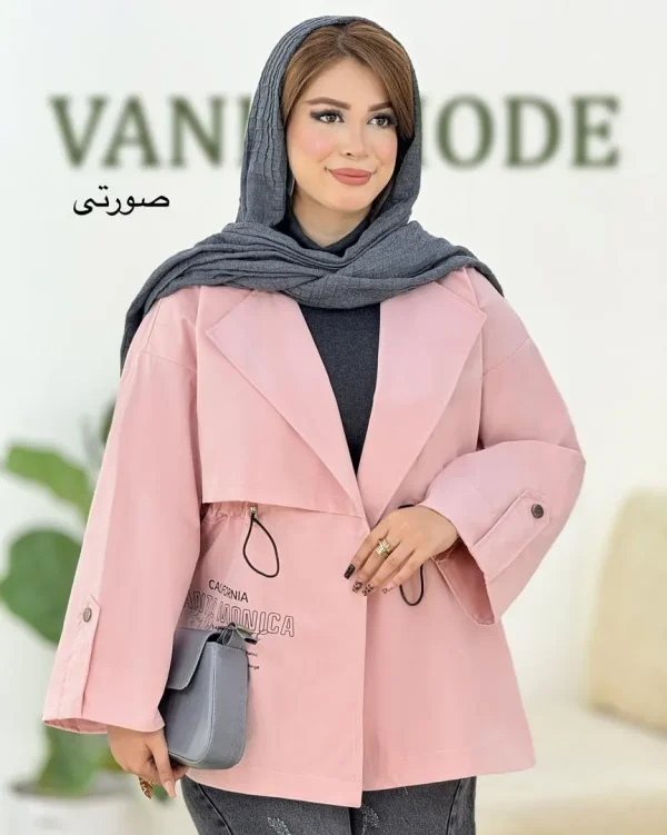 بارانی آستین پاگون دار تی سی کد H388