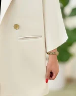 کت مازراتی یقه انگلیسی جیب نما کد h383