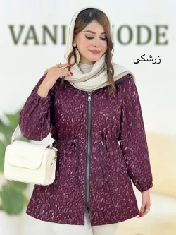بارانی کلاه دار سلیکونی طرح دار کد h465