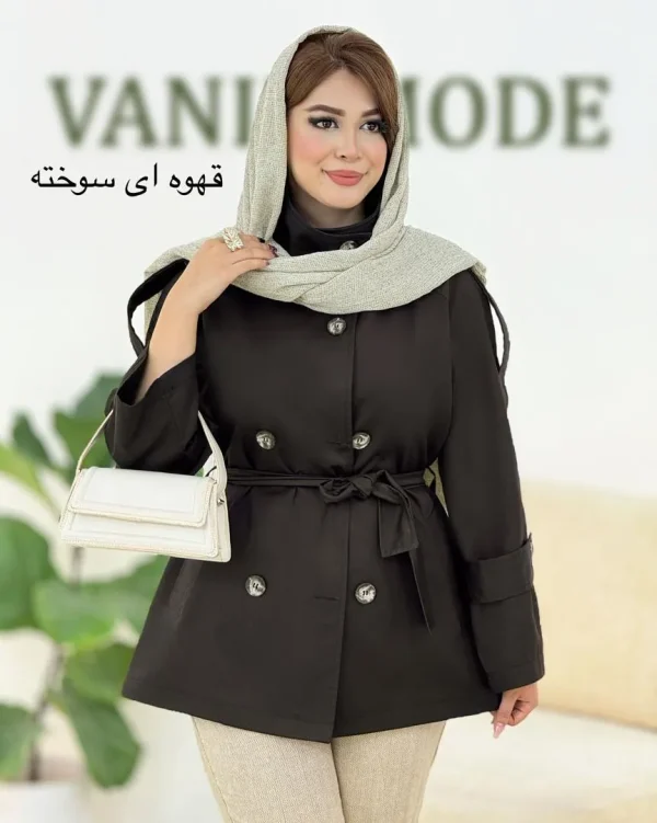 بارونی کتان تی سی دوجیب کد h512