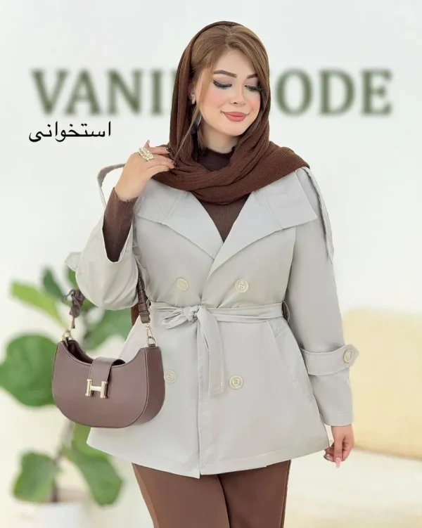 بارونی کتان تی سی دوجیب کد h512