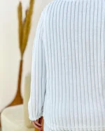 بلوز یقه گرد شلوار راسته تدی کد h476 4