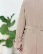 ترنچ کت بلند یقه سگک کد h472 5