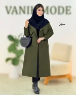 ترنچ کت یقه انگلیسی بلند کد h470۵