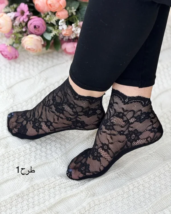 جوراب شیشه ای مجلسی کد H412