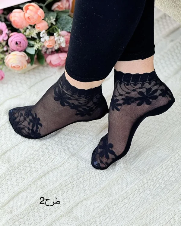 جوراب شیشه ای مجلسی کد H412