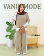 ست بلوز شلوار آستین کشبافت کد h529 (6)