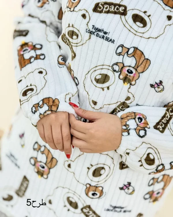 ست بلوز شلوار تدی خرسی کد h477