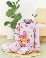 ست بلوز شلوار تدی خرسی کد h477 (7)