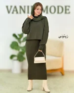 ست رویه سارافون بافت حلقه ای کد h524 (6)