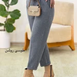 شلوار فوتر پیلی دار کد h498
