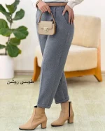 شلوار فوتر پیلی دار کد h498 (1)
