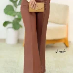 شلوار چرم بغل زیپ دار کد h495