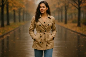 لباس بارانی زنانه را با چی بپوشیم؟